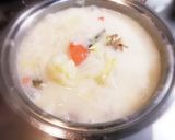 【パパ料理】白菜まるごとホワイトシチュー作り方7写真