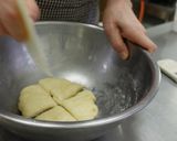 スキレットとガスコンロで焼く全粒粉のパン作り方8写真