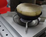 スキレットとガスコンロで焼く全粒粉のパン作り方16写真