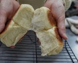 スキレットとガスコンロで焼く全粒粉のパン作り方22写真