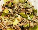 豚肉と野菜のスタミナ梅中華レンジ蒸し作り方6写真