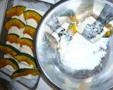 かぼちゃと豆腐の揚げ出し作り方1写真