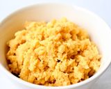 フワッと柔らかな【炒り卵】そぼろ丼に作り方7写真