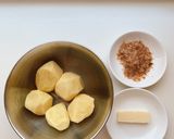 じゃがバター鰹節和え作り方1写真