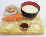 甘さが際立つ！ニンジン1本丸ごとご飯作り方1写真