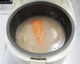 甘さが際立つ！ニンジン1本丸ごとご飯作り方6写真