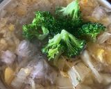 小間切れ肉でなんちゃって肉団子白菜スープ作り方4写真