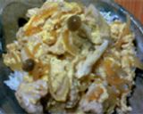めんつゆで簡単にふわとろ半熟★親子丼★作り方6写真
