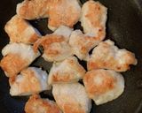 お弁当にも！鶏胸肉の甘酢照り焼き作り方2写真