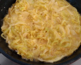 簡単♡キャベツと卵のお好み焼き風作り方4写真