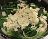 鶏肉とほうれん草のクリームソース煮作り方5写真