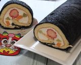 恵方巻ロールケーキ作り方7写真