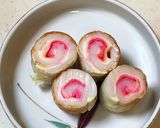 ピンク竹輪巻き(女子弁当のおかずに)作り方6写真
