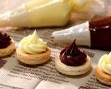牛乳で作るチョコガナッシュ&マカロン作り方1写真