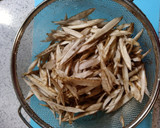 ごぼうと牛肉としょうがのきんぴら作り方6写真