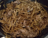 ごぼうと牛肉としょうがのきんぴら作り方11写真