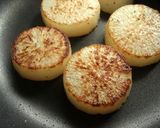 ヘルシー★大根のステーキ＆きのこスープ作り方3写真