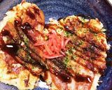 お好み焼きそばライス焼き♪作り方5写真