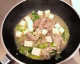 箸が進む*豆腐の塩豚あんかけ作り方2写真