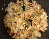 簡単♪さば水煮缶とお豆のドライカレー作り方2写真