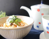 帆立貝柱のアジア風炊き込みご飯♪作り方4写真