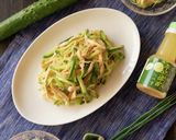 棒棒鶏の冷製ビーフン ～へべす風味～作り方7写真