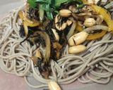 蕎麦のエスニックピリ辛パスタ♪作り方6写真