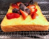 フルーツカスタードの冷凍作りおきトースト作り方5写真