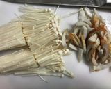 糸こんにゃくとえのきと竹輪のきんぴら作り方2写真