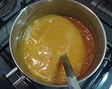 残ったカレーdeつぼ焼きシチューღ作り方1写真