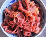 割り下で作る✿牛肉のしぐれ煮作り方4写真