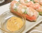 生春巻きで今日のおかず・生春巻きの巻き方作り方7写真