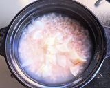 玄米お粥しぐれ煮のせ作り方4写真