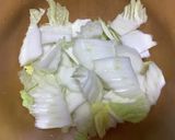 白菜と塩昆布のサラダ作り方2写真