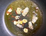 牡蠣のオイル漬けパスタ作り方2写真