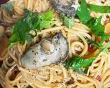 牡蠣のオイル漬けパスタ作り方5写真