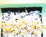 ツナ缶コーン缶使用、恵方巻!(R3)作り方3写真