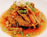 煮込時間10分！簡単和風煮込みハンバーグ作り方6写真