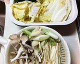 きのことろろ鍋作り方1写真