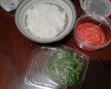 おひとりさま丼(ネギ玉牛丼)作り方5写真