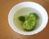 お弁当の緑担当＊ブロッコリーおかか和え作り方1写真