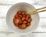 5分イタリアン＊プチトマトのカプレーゼ風作り方3写真