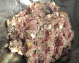 スプーンで簡単♪鶏ミンチときのこのお焼き作り方1写真