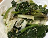 大根とほうれん草の中華風胡麻和え作り方3写真