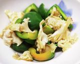 簡単！はなびら茸とパプリカのごま油炒め作り方2写真