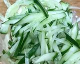 塩きんぴらリメイク☆簡単ごぼうサラダ作り方5写真