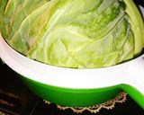 豚こまロールキャベツキムチ煮作り方1写真
