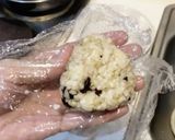 黒にんにく焼きおにぎりバター醤油風味作り方3写真