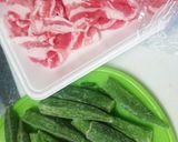 お弁当★ピリ辛ヤンニョム肉巻き★作り方1写真