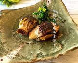 節分メインプレート 鯵の柚庵 両妻折作り方1写真